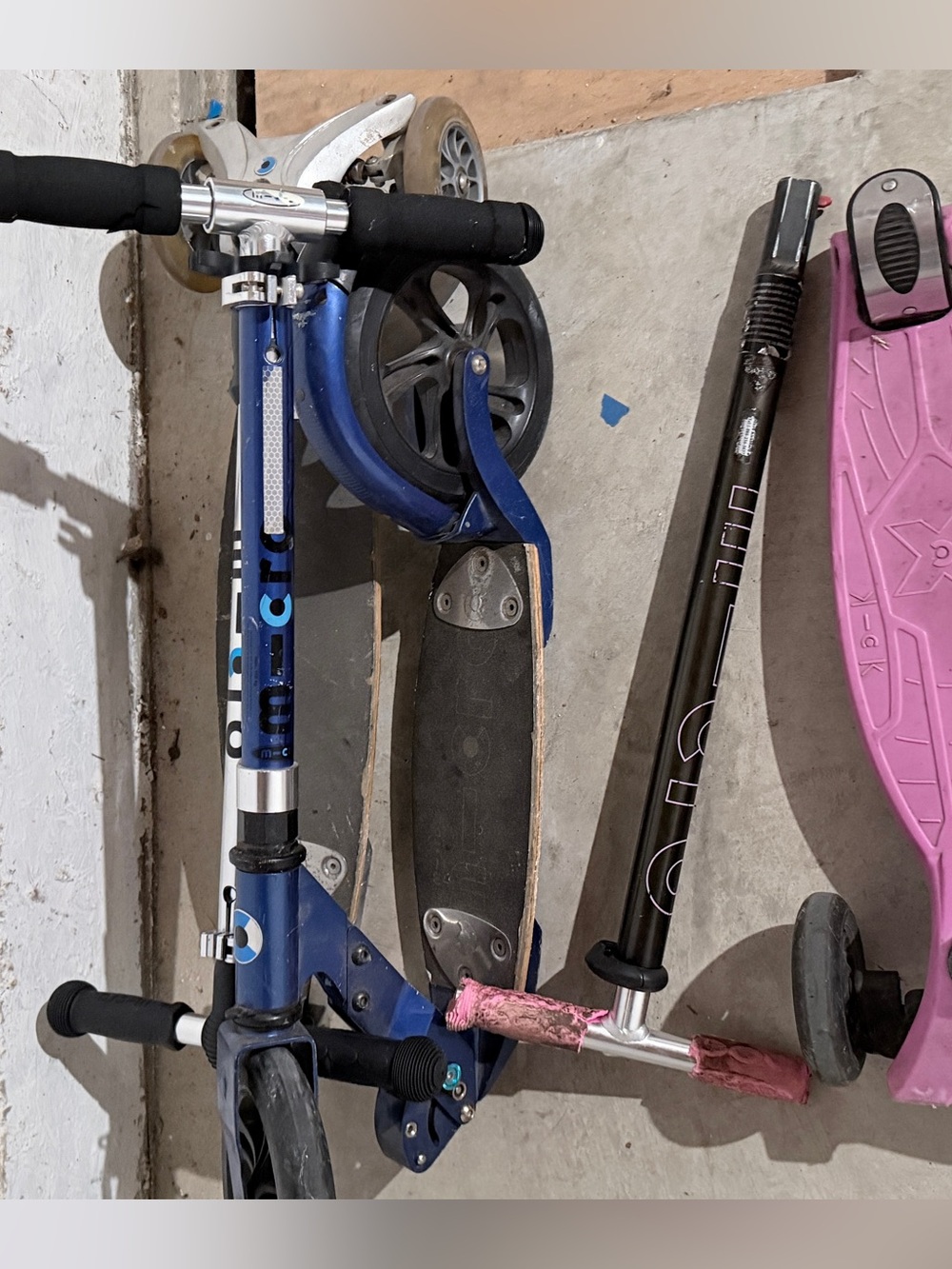 MICRO brand kickboard scooters